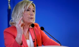 Marine Le Pen le 29 janvier 2021 à Nanterre