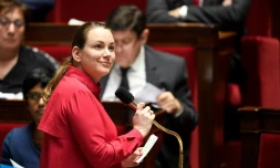 Axelle Lemaire lors des questrions au gouvernement à l'Assemblée nationale, le 7 février 2017