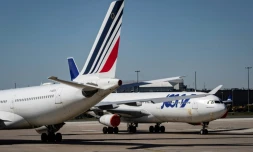 Avions cloués au sol à l'aéroport Roissy-Charles de Gaulle le 24 mars 2020