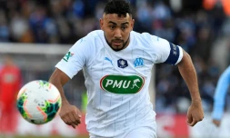 Le capitaine de Marseille Dimitri Payet contre Trélissac en Coupe de France, le 5 janvier 2020 à Limoges