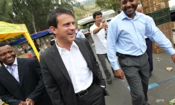 Thierry Robert et  Manuel Valls 