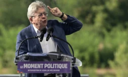 Le leader de La France insoumise Jean-Luc Mélenchon