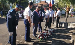 commémoration 8 mai étang salé michel dennemont