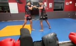 champion de muay thai au BLR 