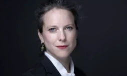 Lucie Castets Ă Paris, le 24 juillet 2024 ( AFP / JOEL SAGET )