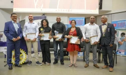 Soraya Rivière Dijoux, mécanicienne moto, est lauréate du premier prix du Mérite professionnel