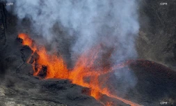 PIton de la Fournaise Deuxième éruption de 2020