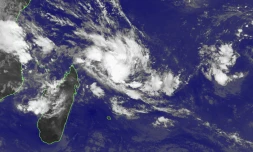 La future tempête Belal prévue de passer au plus près de La Réunion la nuit de dimanche à lundi