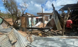 cyclone Chido Mayotte  Kaweni 