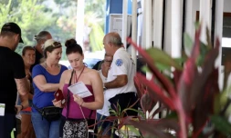 bateau de croisière arrivée de l'aïdablu