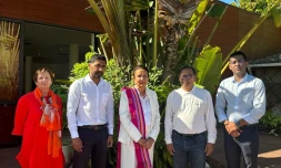 Madagascar : Huguette Bello en visite à l’île Sainte-Marie