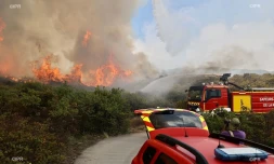 Incendie au Maïdo 