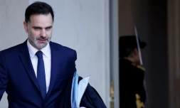 Laurent Saint-Martin est le nouveau ministre du Budget. © AFP - Ludovic MARIN