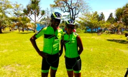 Geneviève Ramtanon et Didier Sinamalé