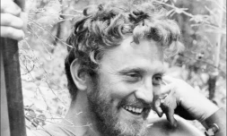 Kirk Douglas en 1960 sur le tournage du film "Spartacus"