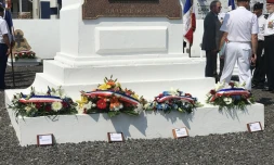 Commémoration morts pour la France cimetière des volontaires
