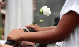 Les Avirons : une marche blanche en hommage aux deux fillettes tuées par leur père 