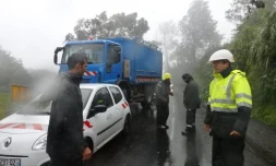 La galère des équipes d\'EDF pendant Berguitta