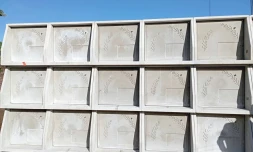 Chantier cimetières Bois rouge Enfeus