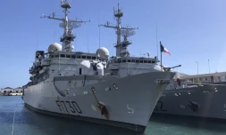 La frégate de surveillance le Floréal de retour au Port