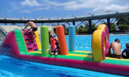 Saint-Paul: la solidarité de l'octobre rose au sein des piscines