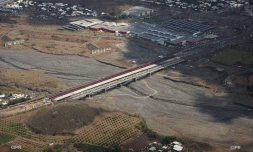 nouveau pont de la rivière des galets