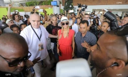 Paris Hilton à La Réunion