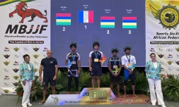 Les Portois se sont imposés à l’Open Africa de Jiu-Jitsu à Maurice