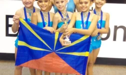 gymnastique rythmique, championnat de France, athlètes, club de La Saline