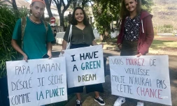 Jeunes mobilisés pour le climat