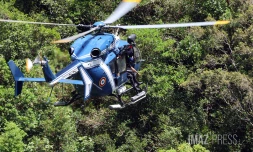 Crash dans le Cirque de Salazie