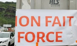 16 février 2021 blocage transporteurs nrl saint denis grts srtt