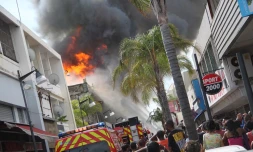 Incendie à Saint-Pierre