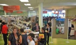 Inauguration de la médiathèque de la Chaloupe Saint-Leu