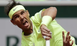 L'Espagnol Rafael Nadal qualifié pour le 2e tour de Roland-Garros le 27 mai 2019