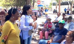 13000 personnes assistaient à la journée du troisième âge à Saint-Pierre. (Photo Com CD)