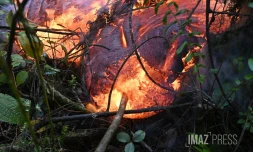 La lave sur la route samedi 14 mars 2026