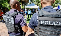 Saint-Denis : les policiers manifestent pour alerter sur leurs conditions de travail