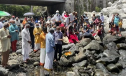 Grande Challoupe: lacement de la journée de commémoration des Engagés