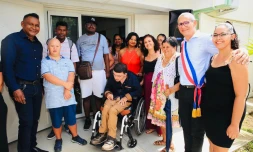 La ville de Saint-André inaugure son pôle handicap