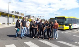 Douze élèves du Lycée Moulin découvrent le secteur de la mobilité