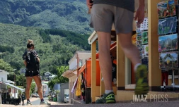 touristes à cilaos