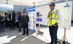 Le Tampon : visite des chantiers de la Casud