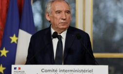 François Bayrou le 26 février 2025, à Paris ( AFP / Ludovic MARIN )