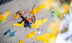 Manon Hily championne d'escalade