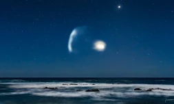 Fusée Falcon 9: une parenthèse spatiale dans le ciel Réunionnais
