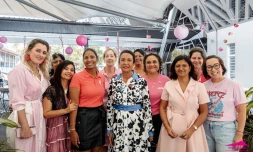 Région : lancement de l'opération Coeurs Solidaires pour Octobre Rose