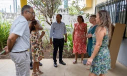 Saint-Paul : Emmanuel Séraphin à la rencontre des enfants saint-paulois