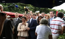 Ericka Bareigts et Manuel Valls 