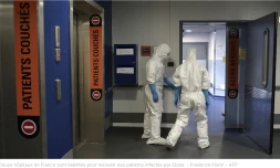 Douze hôpitaux en France sont habilités pour recevoir des patients infectés par Ebola. - Frederick Florin - AFP